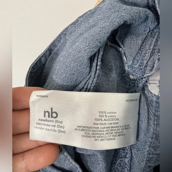 - CÁRTER’S BABY JUMPER SIZE NEWBORN - Picture 4 of 4